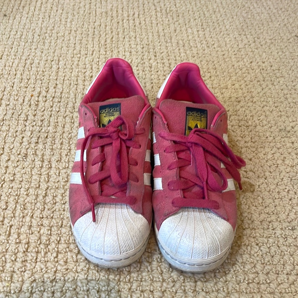 Adidas Originals Suede Low-top Sneakers Pink